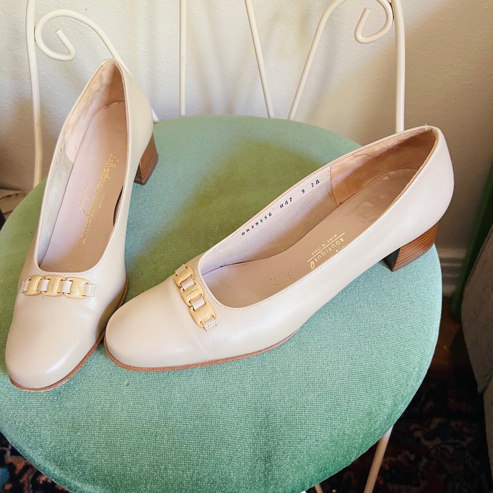 Vintage Salvatore Ferragamo Boutique heels